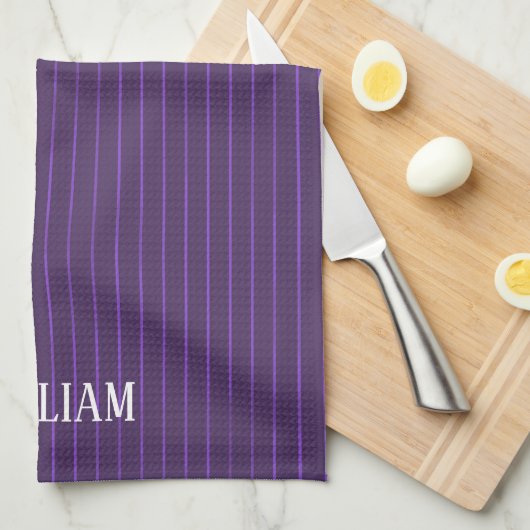 紫斑 キッチンタオル (四つ折り)