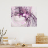 紫斑 ポスター (キッチン)