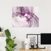 紫斑 ポスター (ホームオフィス)