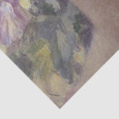 紫日本のの朝顔の女性 薄葉紙 (詳細)