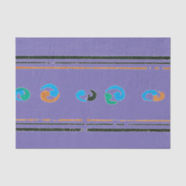 紫日本のプリントにおける木版ティッシュペーパー 薄葉紙