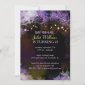 紫星の森の誕生日パーティー 招待状 (正面)