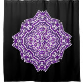 紫曼荼羅シャワーカーテン シャワーカーテン (正面)
