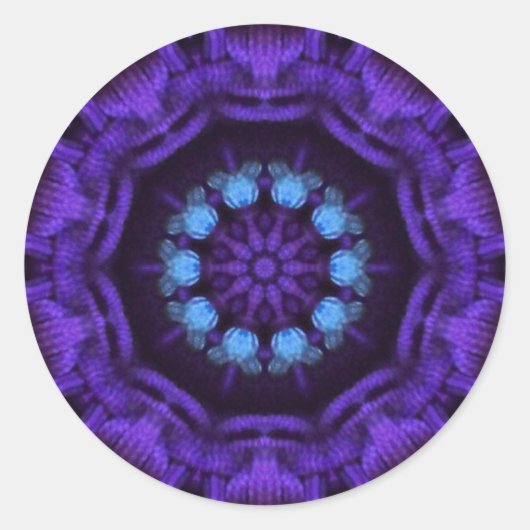 紫曼荼羅 ラウンドシール (正面)