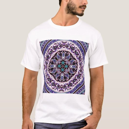 紫曼荼羅 Tシャツ (正面)