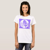 紫月と満月 Tシャツ (正面フル)