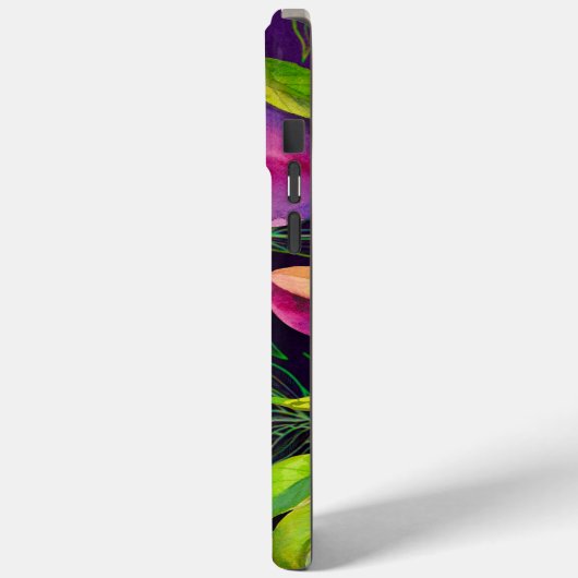 紫梅模様 Case-Mate iPhoneケース (裏面 / 左)