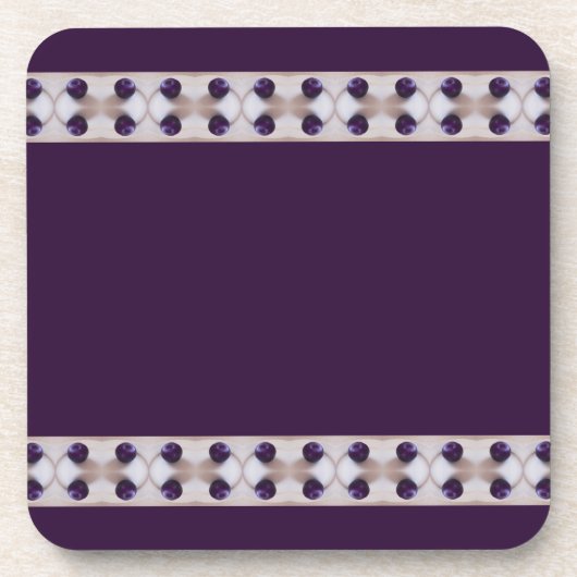 紫梅 コースター (正面)