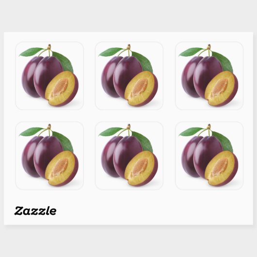 紫梅 スクエアシール (シート)