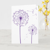 紫檀 カード (黄色い花)