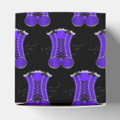 紫気のあるそぶりをしたコルセット立方体 フェイバーボックス (上部)