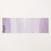 紫水グラデーションパーソナライズされた色 ヨガマット (正面(横))