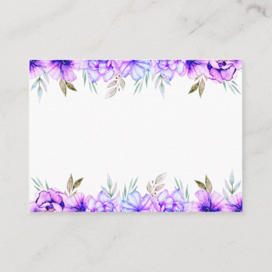 紫水彩花フローラ結婚詳細 エンクロージャーカード (裏面)