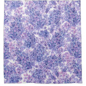 紫水彩薄紫 シャワーカーテン (正面)