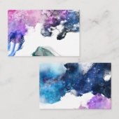 紫水彩001  名刺 (正面/裏面)