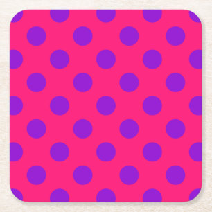 紫水玉模様オンセリス スクエアペーパーコースター