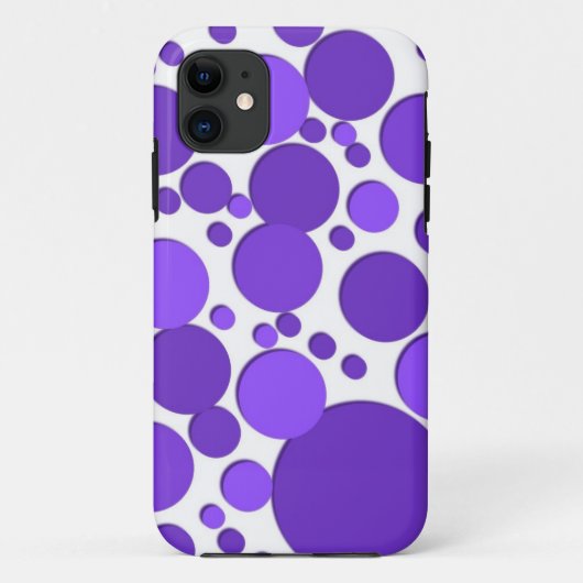 紫水玉模様 Case-Mate iPhoneケース (裏面)