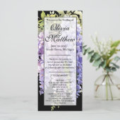 紫水色エレガント藤の結婚式 (スタンド正面)