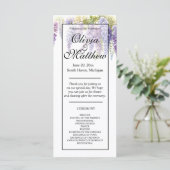 紫水色エレガント藤の結婚式 (スタンド正面)