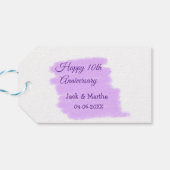 紫水色スプラッシュモダン10周年 ギフトタグ (裏面横)