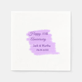 紫水色スプラッシュモダン10周年 スタンダードカクテルナプキン