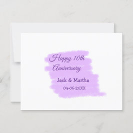 紫水色スプラッシュモダン10周年 ポストカード