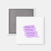 紫水色スプラッシュモダン10周年 マグネット (正面/裏面)