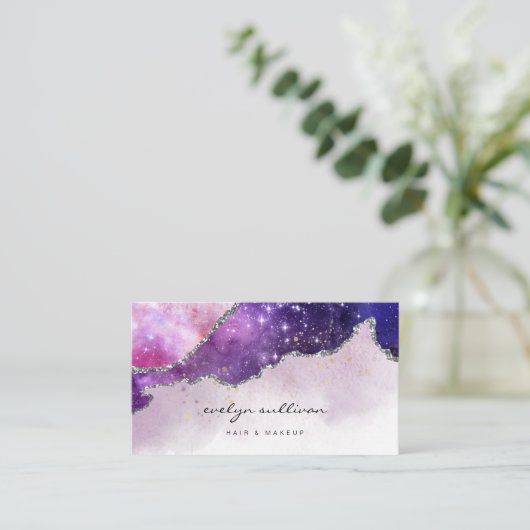 紫水色灰 名刺 (スタンド正面)