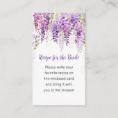 紫水色藤 エンクロージャーカード (正面)