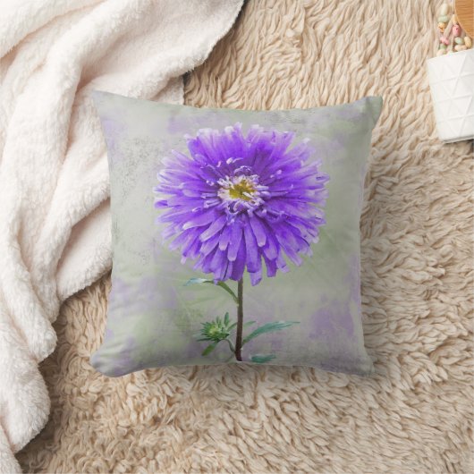 紫水色 クッション (ブランケット)