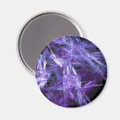 紫氷結晶 マグネット (正面/裏面)