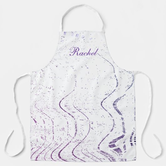 紫波渦パタアートーンズ名前をカスタムするカワイト エプロン (正面)