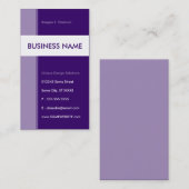 紫流線 名刺 (正面/裏面)