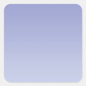 紫淡い色のグラデーション スクエアシール (正面)