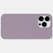 紫淡い色の紫の色最高の無地のの一つ Case-Mate iPhoneケース (裏面 (横))