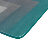 紫灰色ティール（緑がかった色） カッティングボード (角)