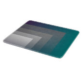 紫灰色ティール（緑がかった色） カッティングボード (角)