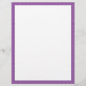 紫点々のある縁ど (正面)