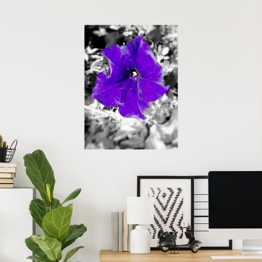 紫熱 ポスター (ホームオフィス)