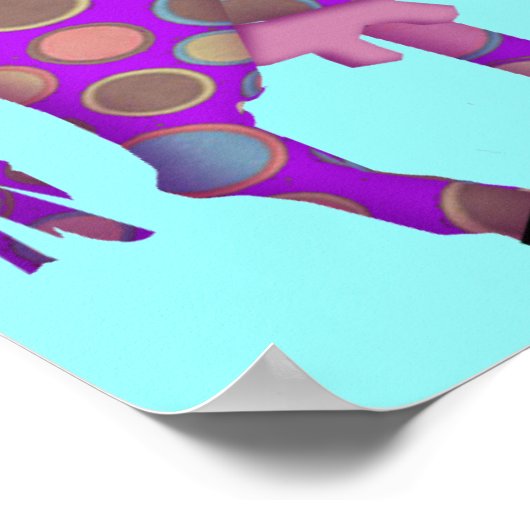 紫牛 ポスター (角)