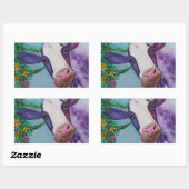 紫牛 長方形シール (シート)