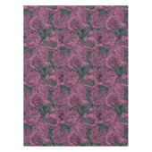 紫牡丹の花 テーブルクロス (正面)