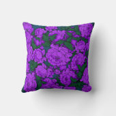 紫牡丹 クッション (裏面)