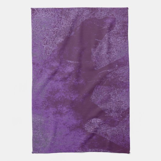 紫犬 キッチンタオル (縦)