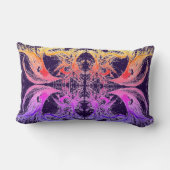 紫王室のと滲出性 ランバークッション (裏面)