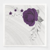 紫王室のの花は銀葉大理石 (正面)