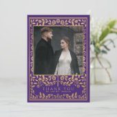 紫王室の中世結婚刀 サンキューカード (スタンド正面)