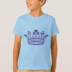 紫王室の冠 Tシャツ