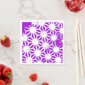 紫王室の模様 スタンダードカクテルナプキン (インサイチュ)