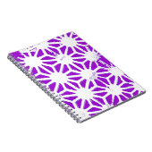 紫王室の模様 ノートブック (右側)